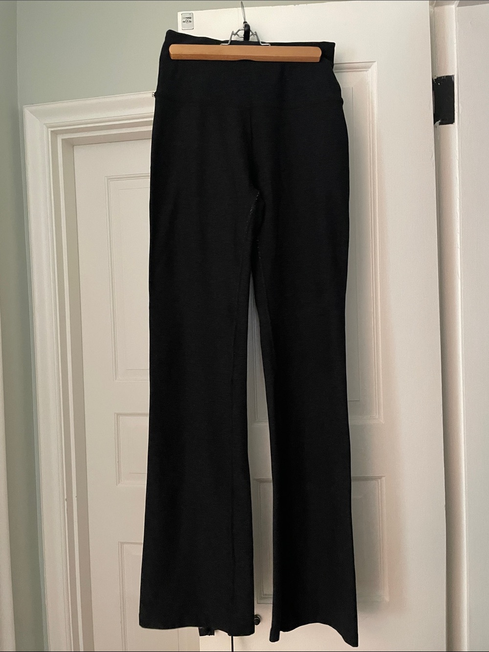 Beyond Yoga Charcoal Spacedye Flared Pants - Size Small